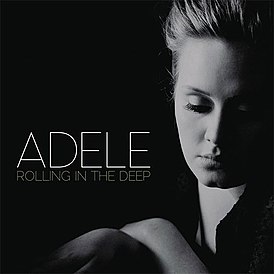 Обложка сингла Адели «Rolling in the Deep» (2010)