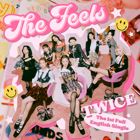 Обложка сингла Twice «The Feels» (2021)