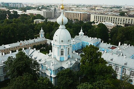 Смольный монастырь, Лютеранская церковь святой Марии при Вдовьем доме