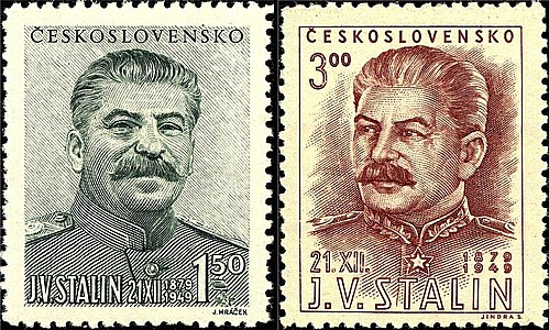 №№ 603—604 (1949-12-21). Иосиф Сталин (1879—1953), советский революционер и политик