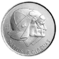 Монета в 10 лит, 1993 г.
