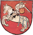 Герб ВКЛ из гербовника Armorial Lyncenich, около 1435 г.