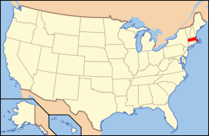 Округ Плимут, штат Массачусетс на карте