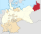 Расположение провинции Восточная Пруссия
