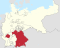 Расположение Баварского королевства в Германской империи