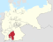 Расположение Вюртембергского королевства в Германской империи