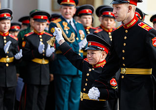 День знаний в Московском суворовском военном училище