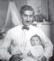 Бахман-Мирза Каджар с сыном Хабиб-Адиль-Мирзой
