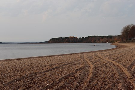 Пляж в Осташкове