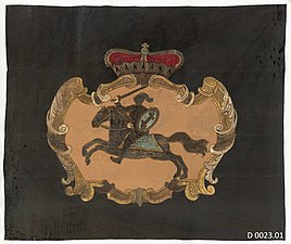 Знамя с коронации Августа III. 1734 год