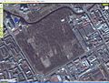Спутниковый снимок кладбища