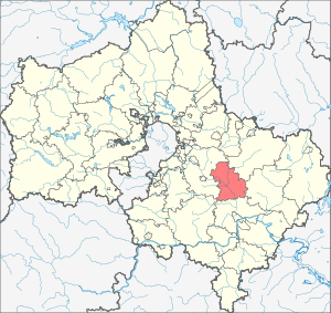 город Воскресенск городской округ Воскресенск на карте