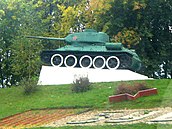 Постамент-танк Т-34