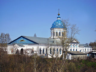 Вид на Собор с холма старого городища