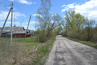 Въезд в деревню