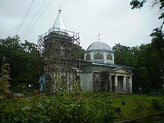 Церковь Успения Пресвятой Богородицы в дер. Большая Вруда.