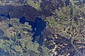 Космический снимок озера