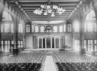 Интерьер концертного зала. 1927