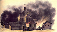Пригороды Бешенковичей, на правом берегу реки Двины, 29 июля 1812