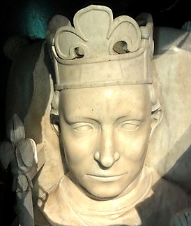 Скульптурное изображение короля Франции Карла VI по посмертной маске