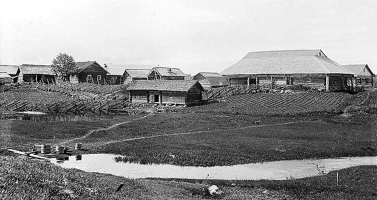 Деревня Нижние Никулясы. 1911 год