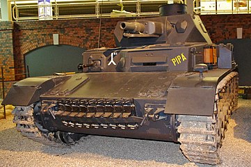 PzKpfw IV Ausf D. Военный музей в Даксфорде.