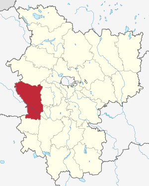 Столбцовский район на карте