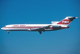 Пострадавший самолёт в 1997 году