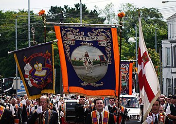 Шествие оранжистов в Бангоре, 12 июля 2010 г.