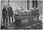 Саркофаг Луизы Прусской. Гравюра 1870 г.