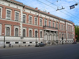 Литейный проспект, 37-39 — особняк И. В. Пашкова (дом Департамента уделов). Построен в 1841—1844 годах по проекту Г. А. Боссе, перестроен в 1900-е гг.  781620565090006