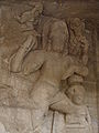 Дварапала в пещерном храме Элефанты (Индия)