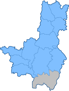 Борисоглебский уезд на карте