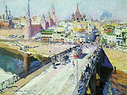 К. Коровин Замоскворецкий мост. 1914