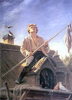 В. Перов Голубятник. 1874