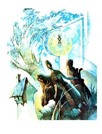 Иллюстрация Е. Стерлиговой к первой публикации
