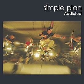 Обложка сингла Simple Plan «Addicted» (2003)
