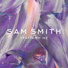 Обложка сингла Сэма Смита «Stay with Me» ()