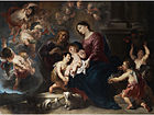 «Анна втроём» (Anna selbdritt): Святая Анна, Дева Мария и младенец Христос. Ок. 1655. Холст, масло. Частное собрание