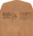 Военное министерство США (1945) — для почтовой службы «Ви-мейл[en]»