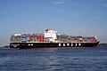 Hanjin Athens проходит Lühe