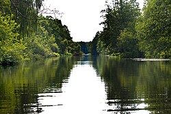 Река Бобр в районе г. Крупки