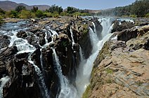 Водопад Эпупа в Намибии