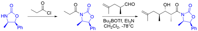 Оксазолидиноны Эванса в синтезе