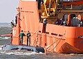 NR-1 у борта судна MV Carolyn Chouest, 2006 год