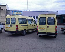 Микроавтобусы Fiat Ducato маршрута № 10А