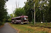 Музейный вагон Tatra T4D-MI