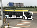 Перронный автобус Yutong в Пекине
