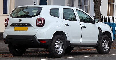 2019 Dacia Duster Access (Великобритания)