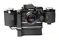 Фотоаппарат «Nikon F2» с электроприводом и кассетой большой ёмкости